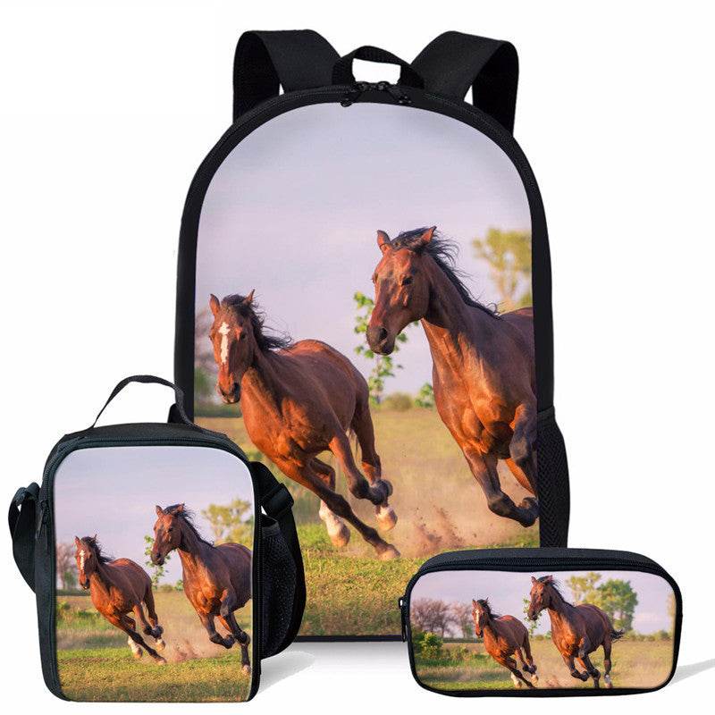3 in 1 Matching Preschool Backpack Lunchbox Set Stationary Bag EX-STOCK Canada