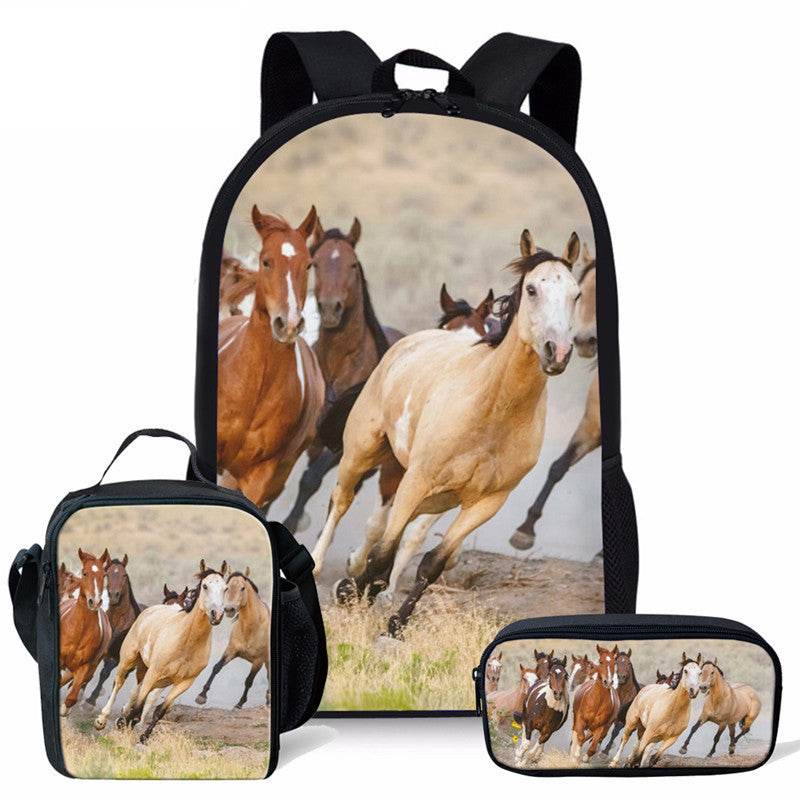3 in 1 Matching Preschool Backpack Lunchbox Set Stationary Bag EX-STOCK Canada
