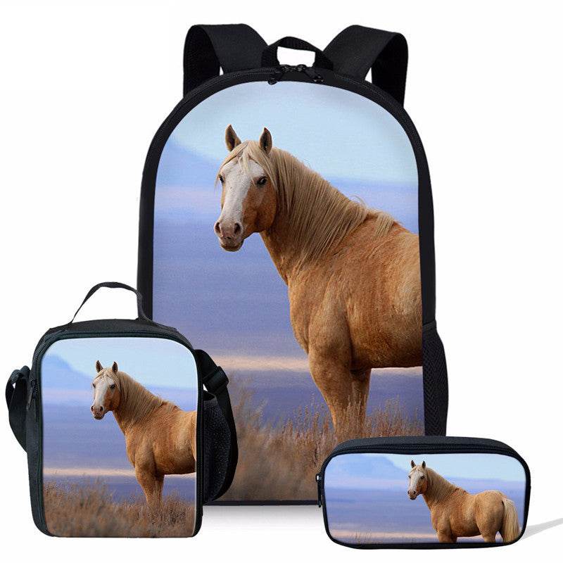 3 in 1 Matching Preschool Backpack Lunchbox Set Stationary Bag EX-STOCK Canada