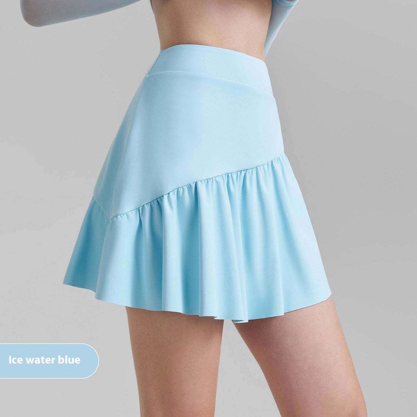 Pleated Fitness Yoga Skirts Sports Tennis Skirt - Velora