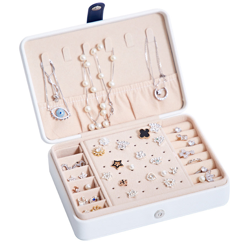 Multifunctional Jewelry Storage Box For Earrings, Earrings, Rings Velora