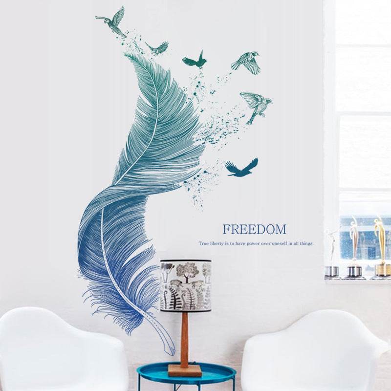 Bedroom Decoration Wall Light Luxury Wall Stickers Wall Stickers - Velora