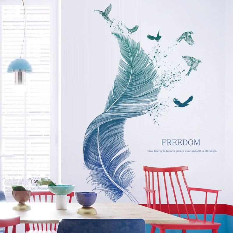 Bedroom Decoration Wall Light Luxury Wall Stickers Wall Stickers - Velora