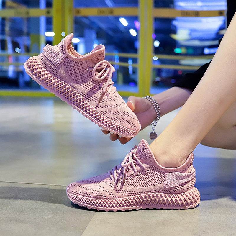 Fashion Candy Color Women Sneakers Tenis Feminino Casual Shoes Women Breathable Mesh Sneakers Women Yellow Red Basket Femme - Velora