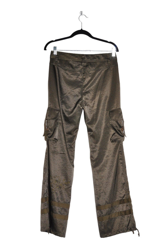 EXPRESS Women Cargo Pants Regular fit in Green - 2 - Velora