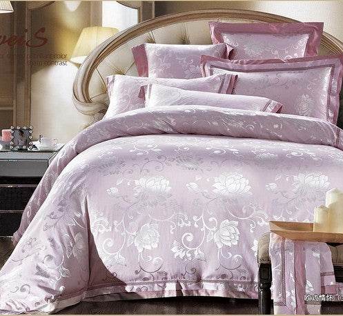 4-Piece Set Of European-Style Luxury Light Luxury Bedding - Velora
