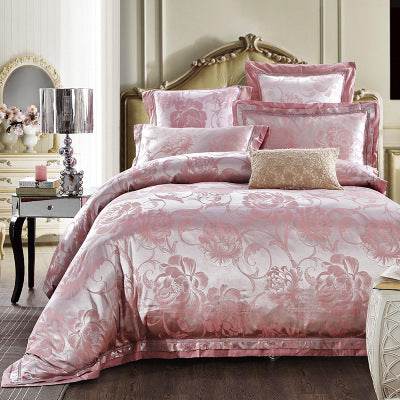 4-Piece Set Of European-Style Luxury Light Luxury Bedding - Velora