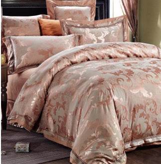 4-Piece Set Of European-Style Luxury Light Luxury Bedding - Velora