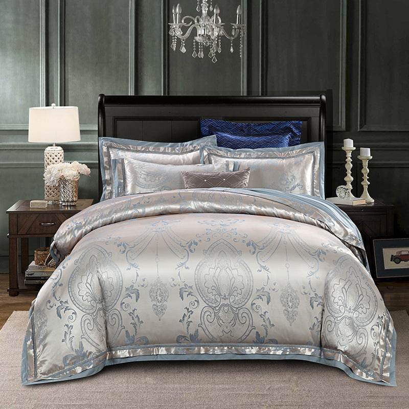 4-Piece Set Of European-Style Luxury Light Luxury Bedding - Velora