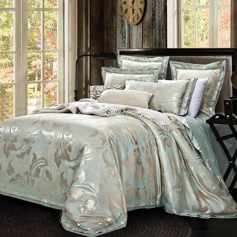 4-Piece Set Of European-Style Luxury Light Luxury Bedding - Velora