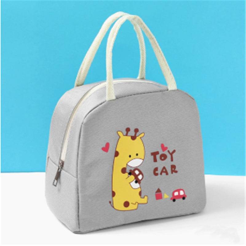 Girls Oxford Cloth Insulated Cartoon Lunch Bag for kids - Velora