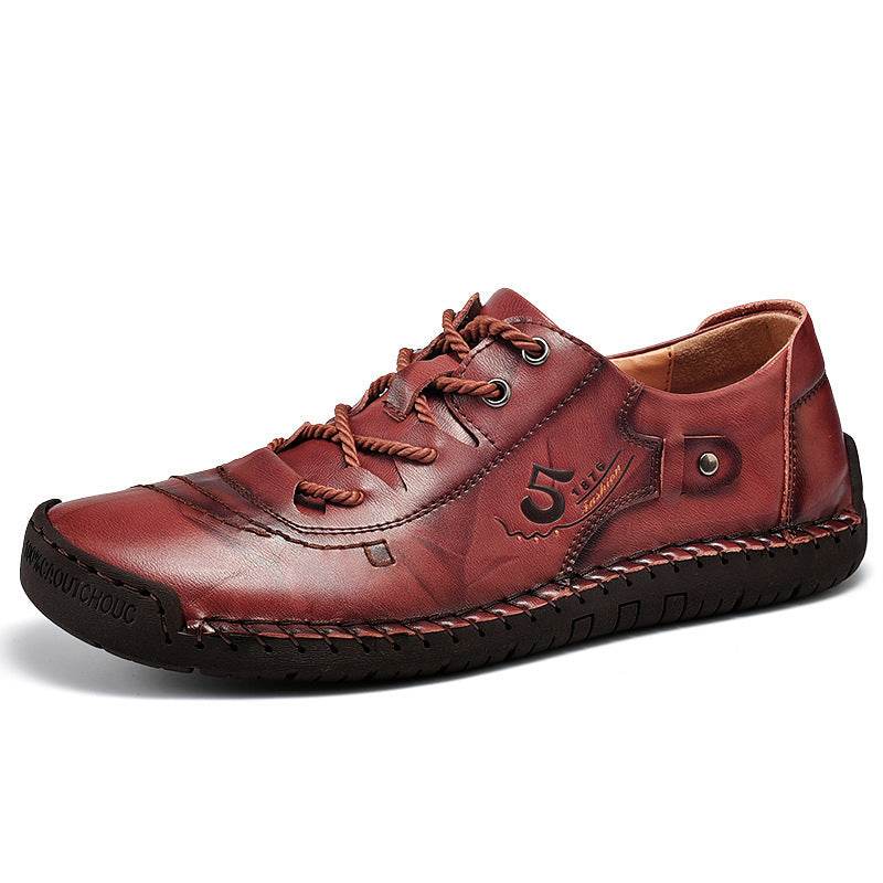New Business Casual Shoes Men's Fashion Casual Leather Shoes - Velora