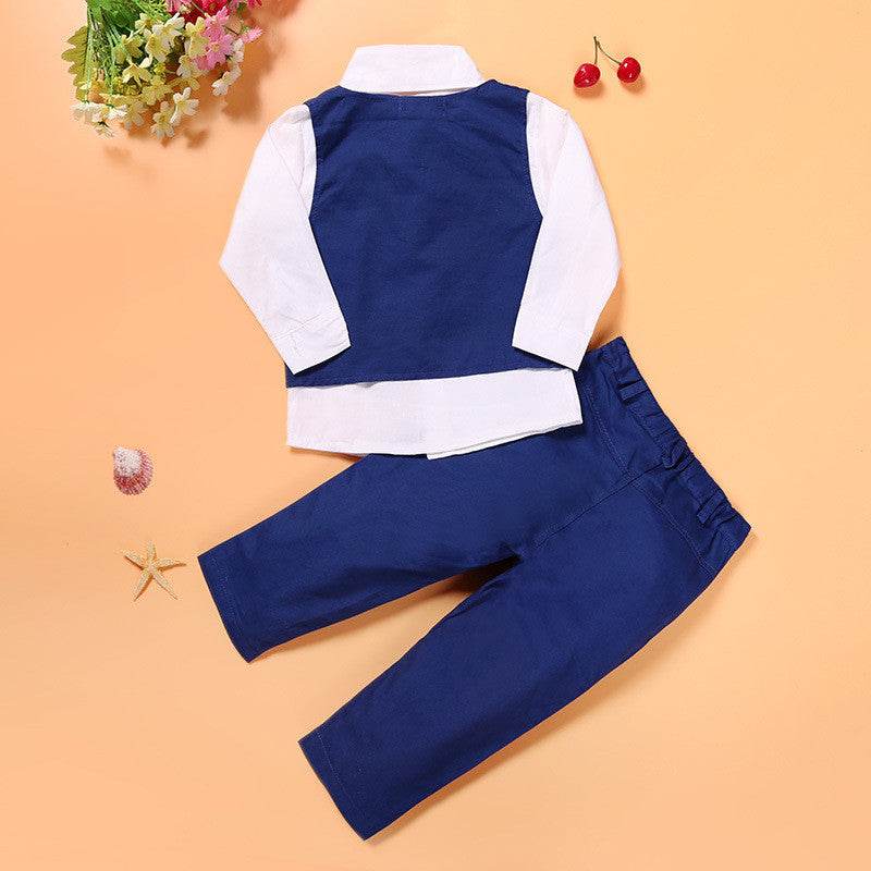 Casual Clothing Suits Boys' Clothes Vests Gentleman Suits - Velora
