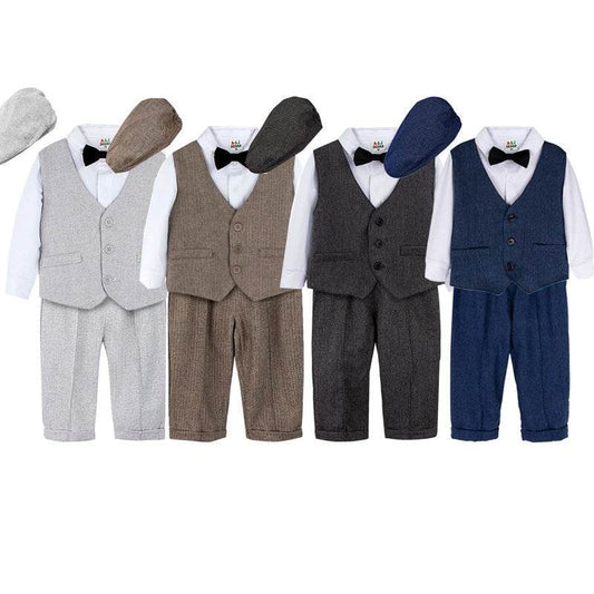 Male Baby British Style Gentleman Suit - Velora