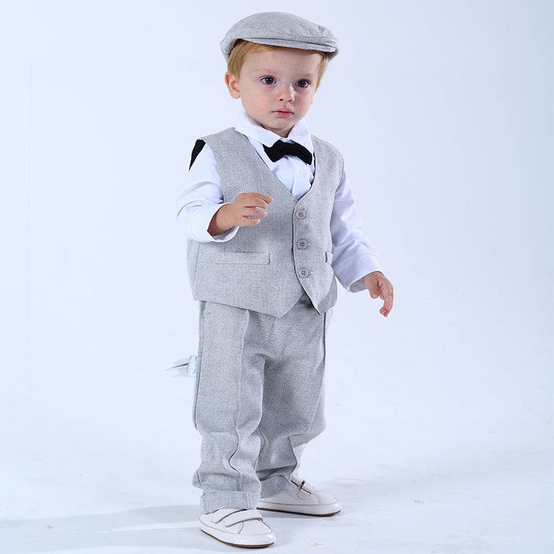 Male Baby British Style Gentleman Suit - Velora