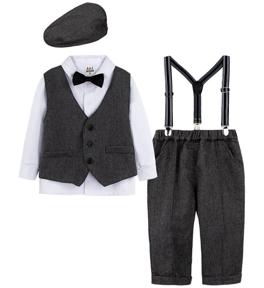 Male Baby British Style Gentleman Suit - Velora
