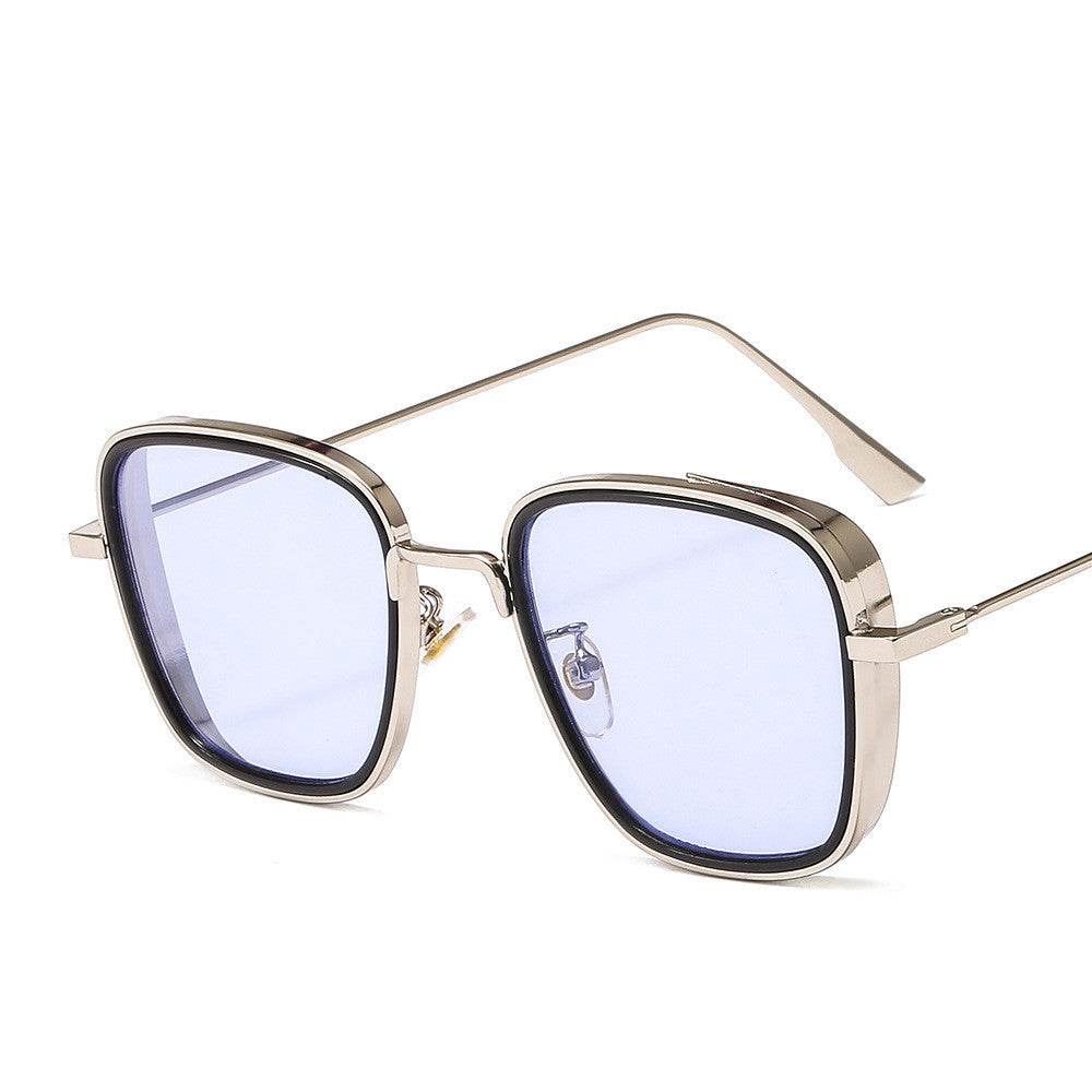 India Explosive Kabir Singh Kabirsingh Same Paragraph Square Punk Sunglasses Metal Sunglasses 2508 - Velora