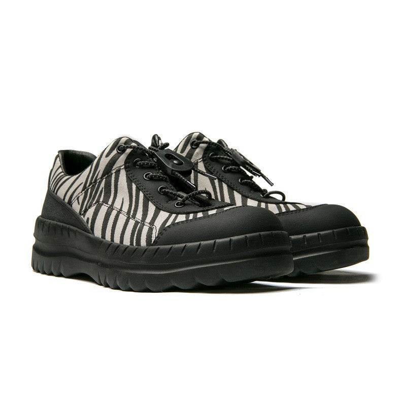 Zebra Print Men's Trendy Shoes Casual Sports Old Shoes - Velora