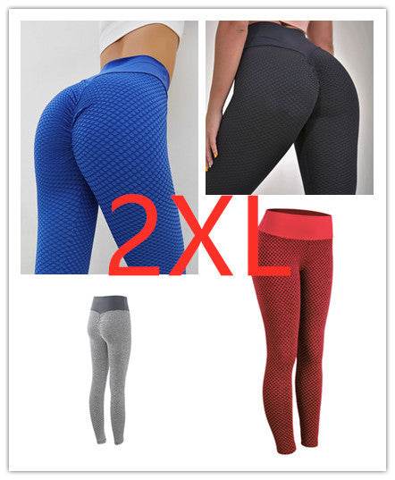 Plaid Leggings Fitness Yoga Pants Women's Seamless High Waist Breathable Gym Leggings - Velora