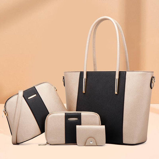 Fashion Women'S Bag, Cross-Border Mother and child Bag set, Portable Diagonal Bag set