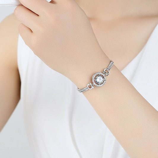 Women's Korean Style Girlfriends Zircon Fashion Bracelets, Bracelets, Jewelry, Beautiful Bracelets Of The Holy Light - Velora