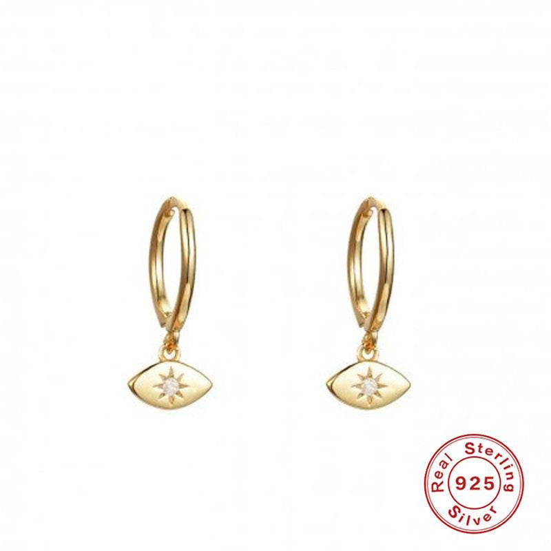Light luxury eye earrings - Velora