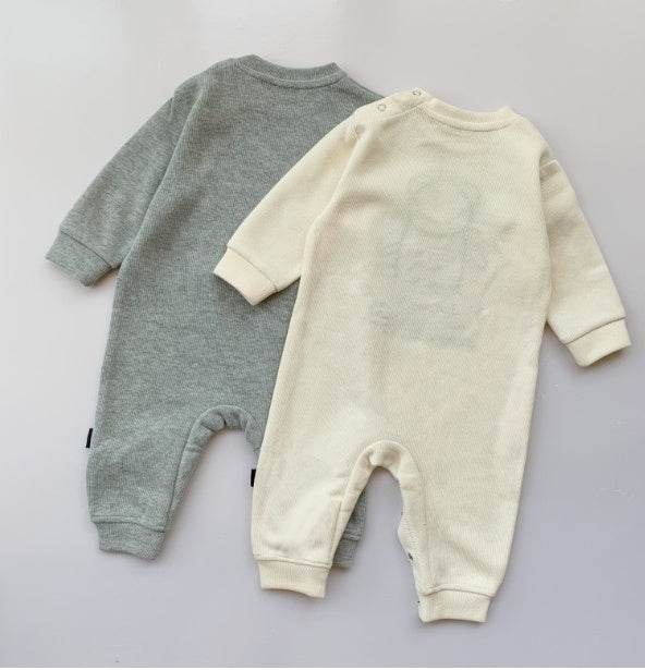 Baby Onesies Boys Baby Rompers Trendy Fans Infant Children'S Wear Girls' Rompers Plaid Children'S Jumpsuits Bears - Velora