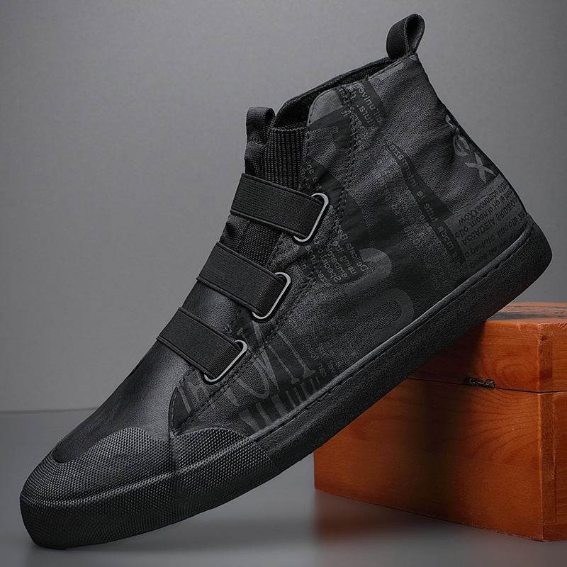 Men's High-top Camouflage Canvas Shoes Youth Fashion Casual Shoes - Velora