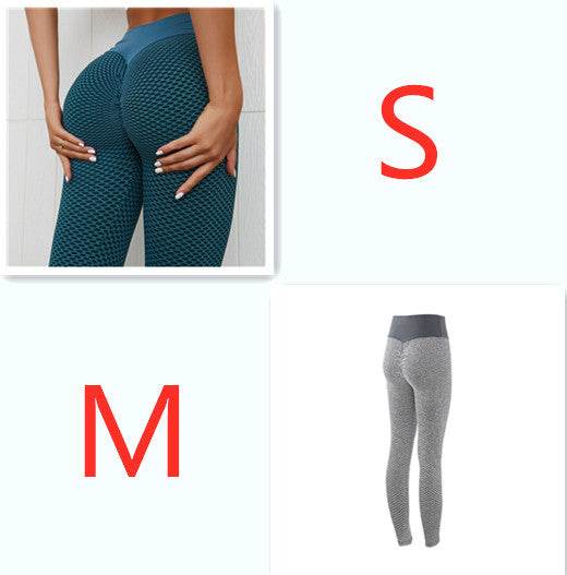 Plaid Leggings Fitness Yoga Pants Women's Seamless High Waist Breathable Gym Leggings - Velora