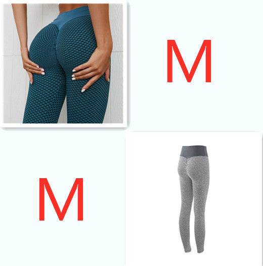Plaid Leggings Fitness Yoga Pants Women's Seamless High Waist Breathable Gym Leggings - Velora
