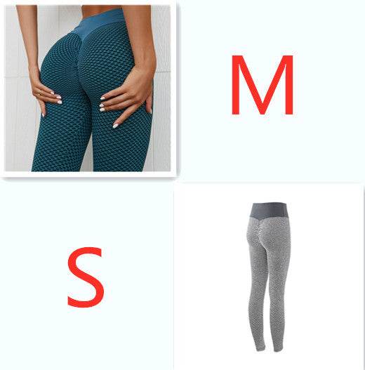 Plaid Leggings Fitness Yoga Pants Women's Seamless High Waist Breathable Gym Leggings - Velora