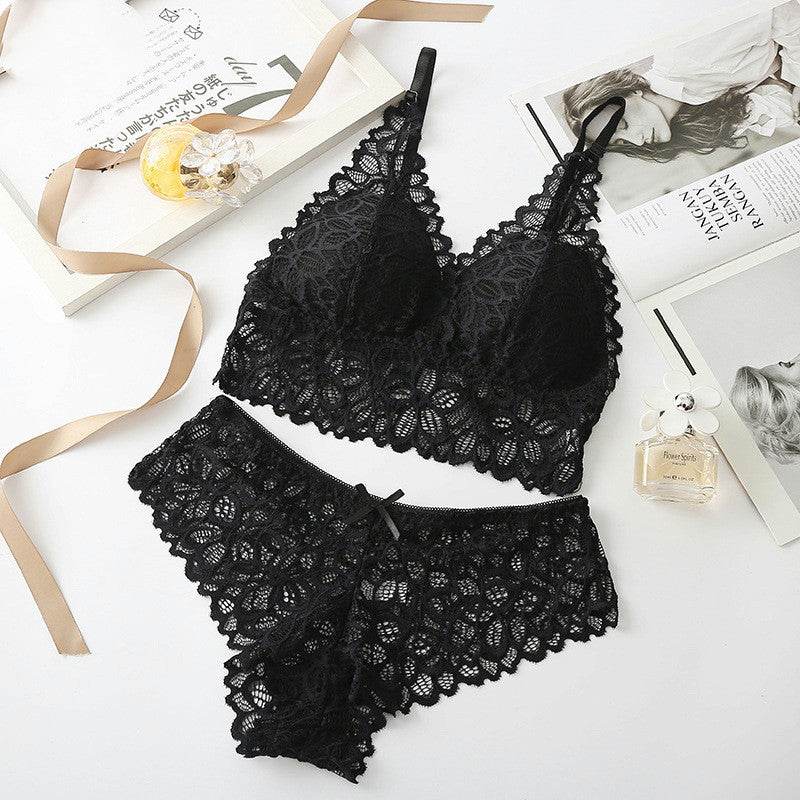 Women Lace Bra Sets Seamless Unde - Velora