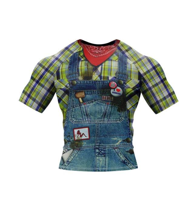 HILLBILLY RASH GUARD - XMARTIAL SLEEVE - Velora