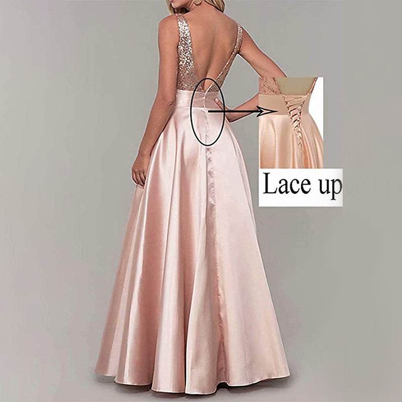 Sequined Skin Formal Evening Dress - Velora