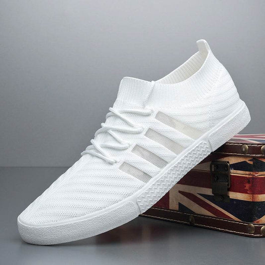 Summer Men''s Shoes Breathable Deodorant Small White Shoes - Velora
