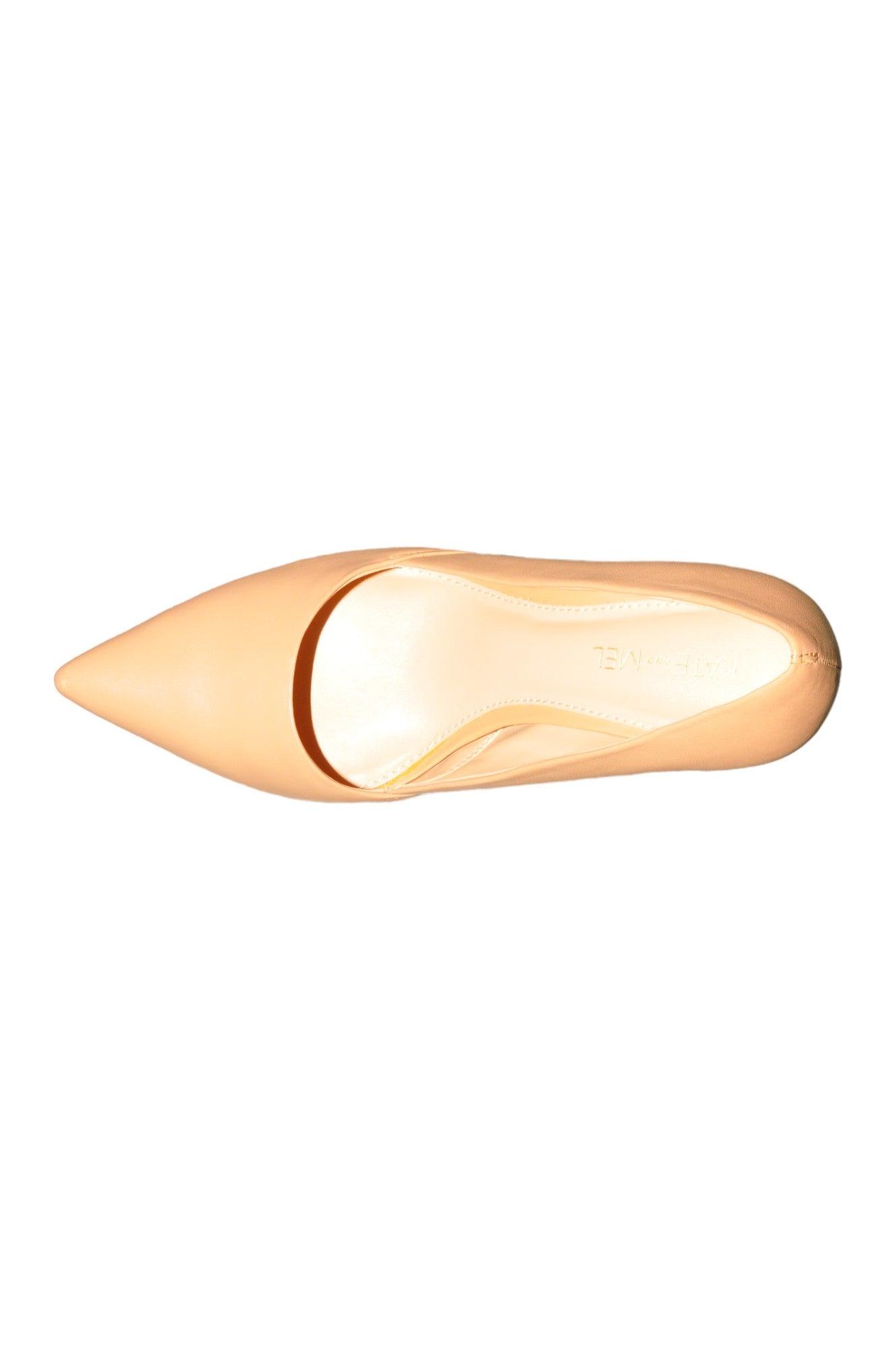 KATE AND MEL Women Heels Regular fit in Beige - 6.5 - Velora