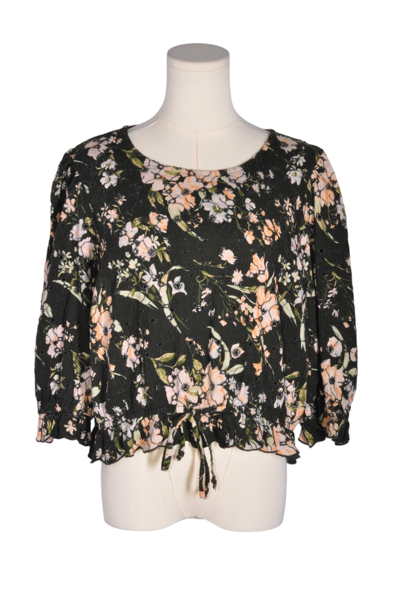 AMERICAN EAGLE Women Blouses Regular fit in Black - XL - Velora