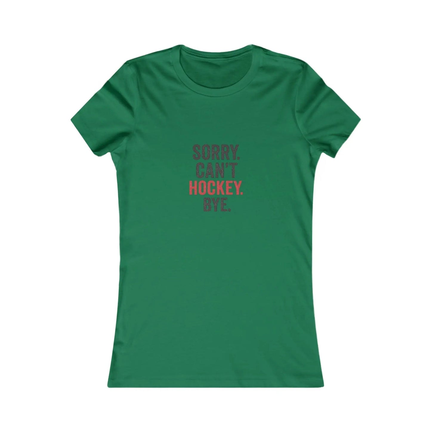 Sorry Can't Hockey Bye Shirt – Funny Hockey Mom Tee Maple Stick Hockey Co.