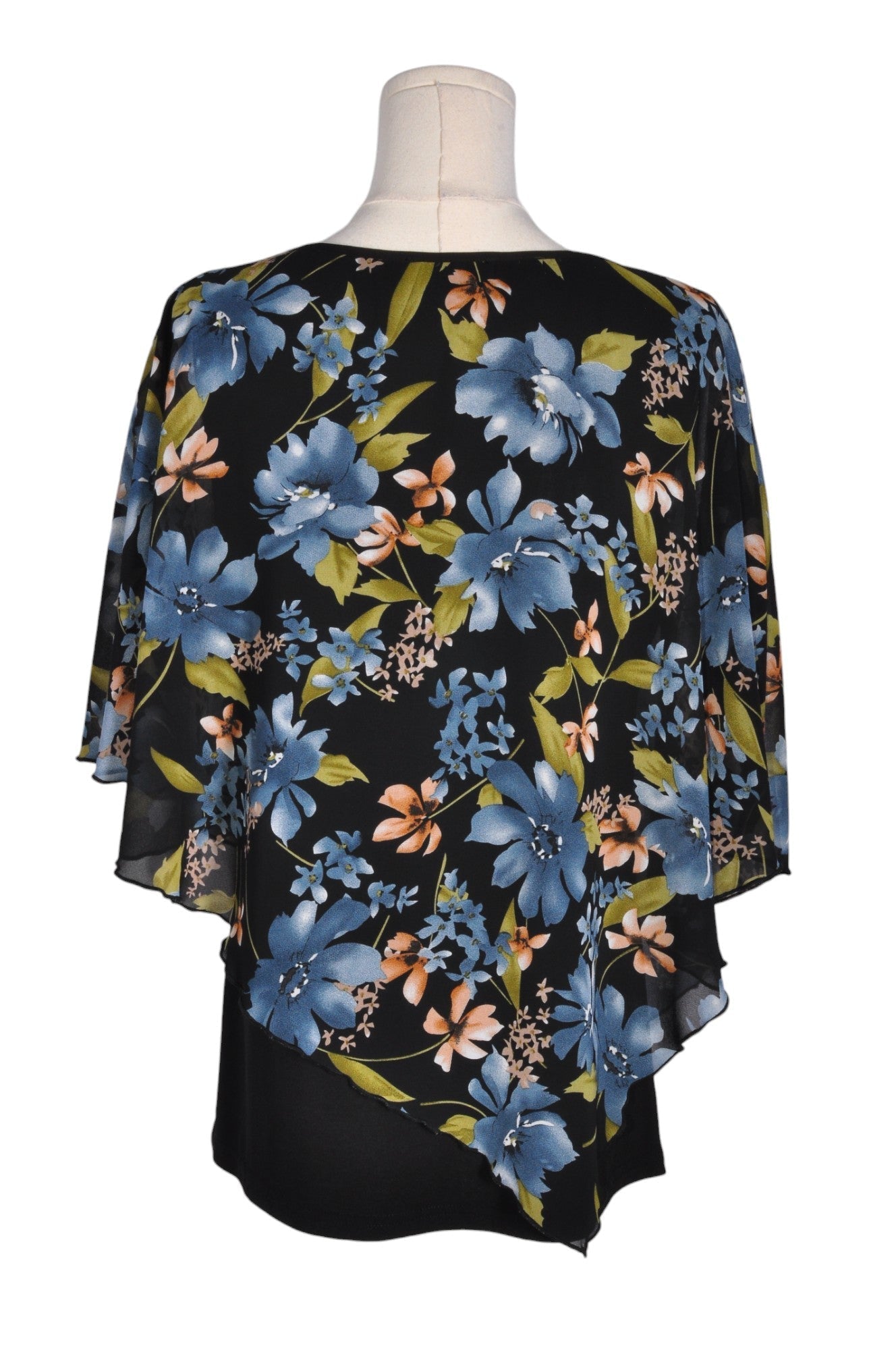 UNBRANDED Women Blouses Regular fit in Black - L - Velora