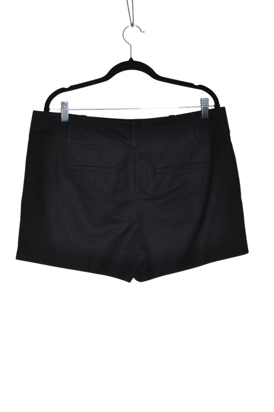 ANN TAYLOR Women Classic Shorts Regular fit in Black - 12 - Velora
