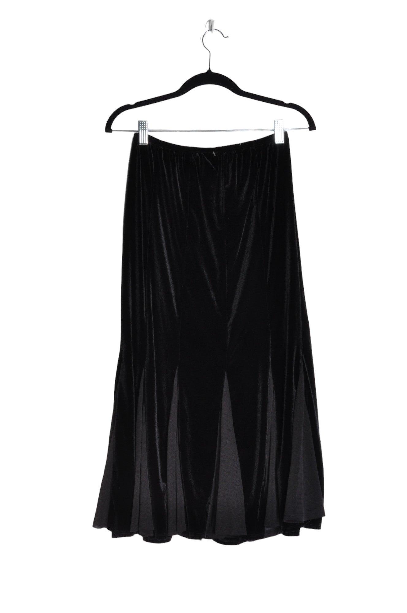 CAZZA Women A-Line Skirts Regular fit in Black - 4 - Velora