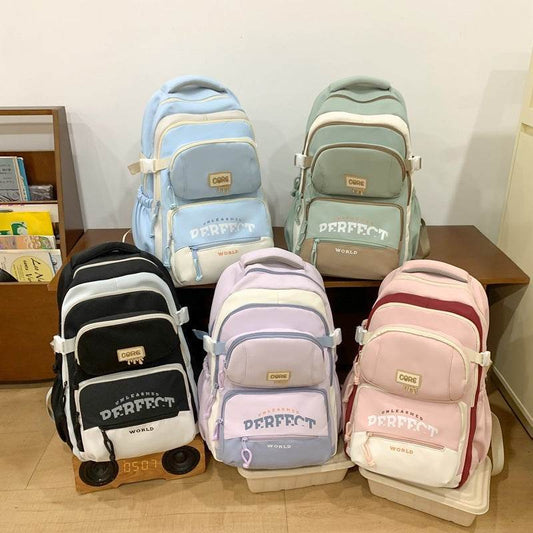 Primary School Lightweight Large Capacity Backpack - Velora