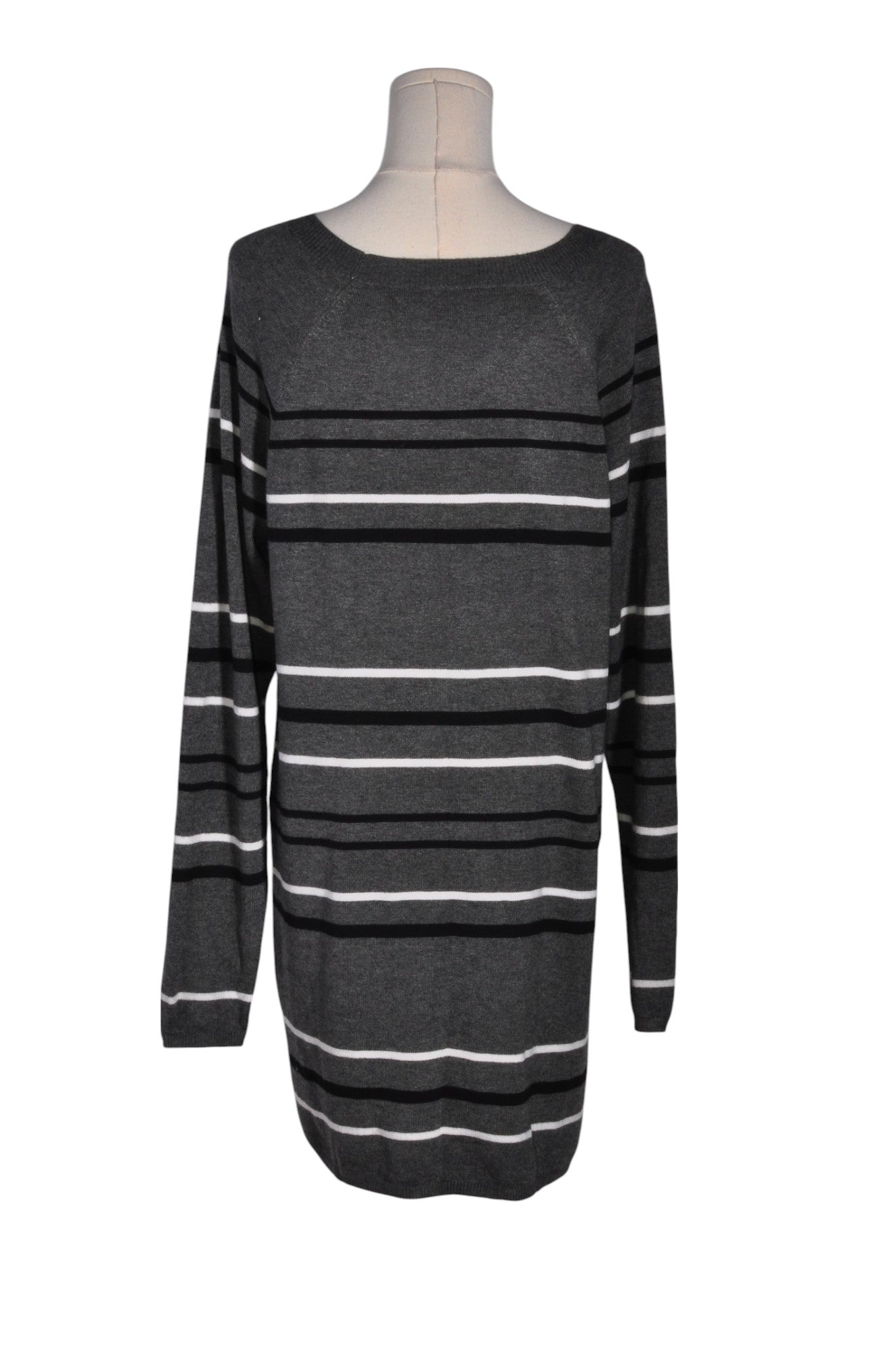 STORK & BABE Women Shirt Dresses Regular fit in Gray - L - Velora