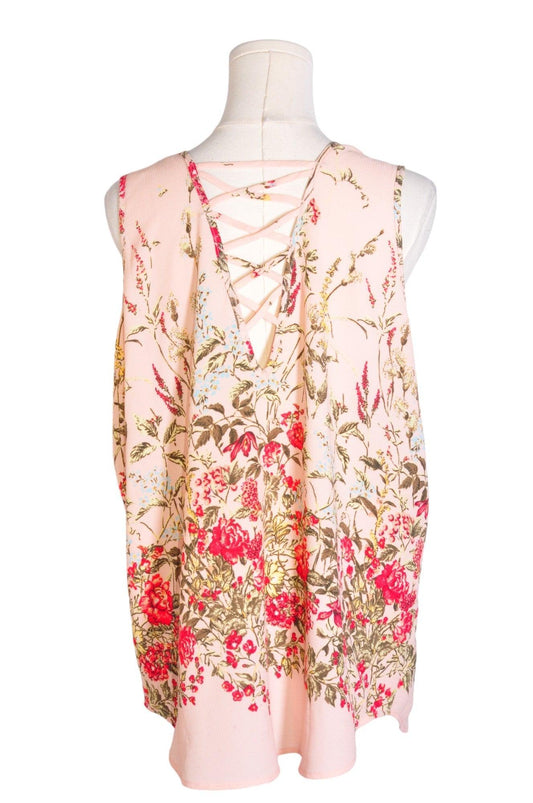 UNBRANDED Women Blouses Regular fit in Pink - 1XL - Velora