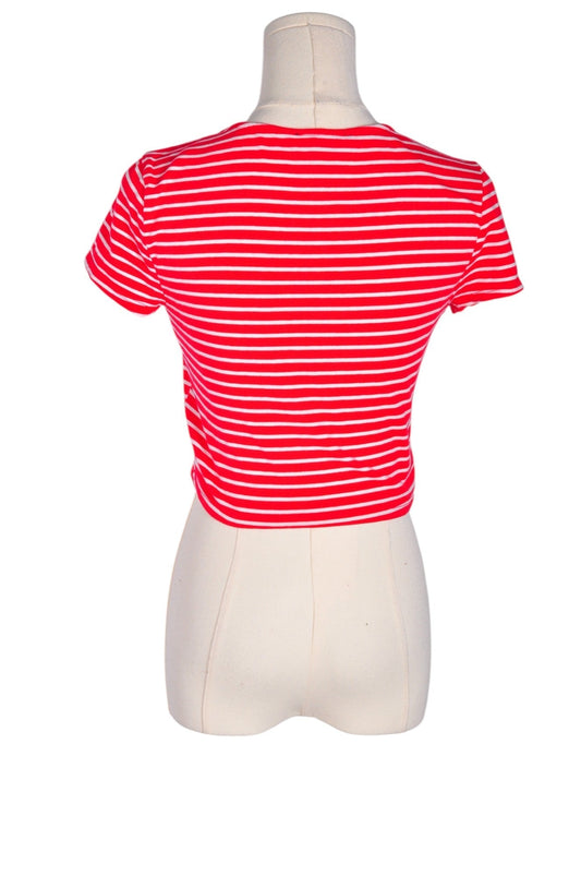 FOREVER 21 Women Crop Tops Regular fit in Red - M - Velora