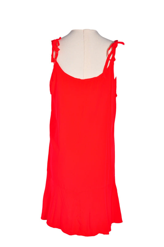 UNBRANDED Women Drop Waist Dresses Regular fit in Red - S - Velora