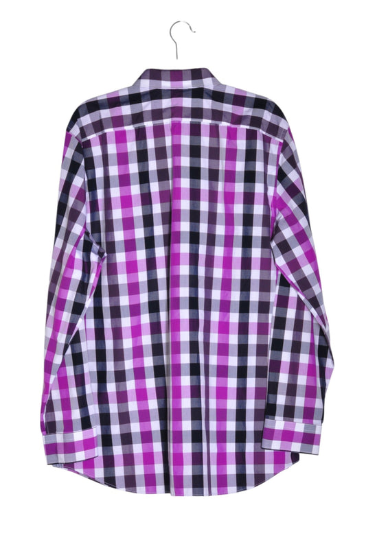 BANANA REPUBLIC Men Button Down Tops Regular fit in Purple - XL - Velora