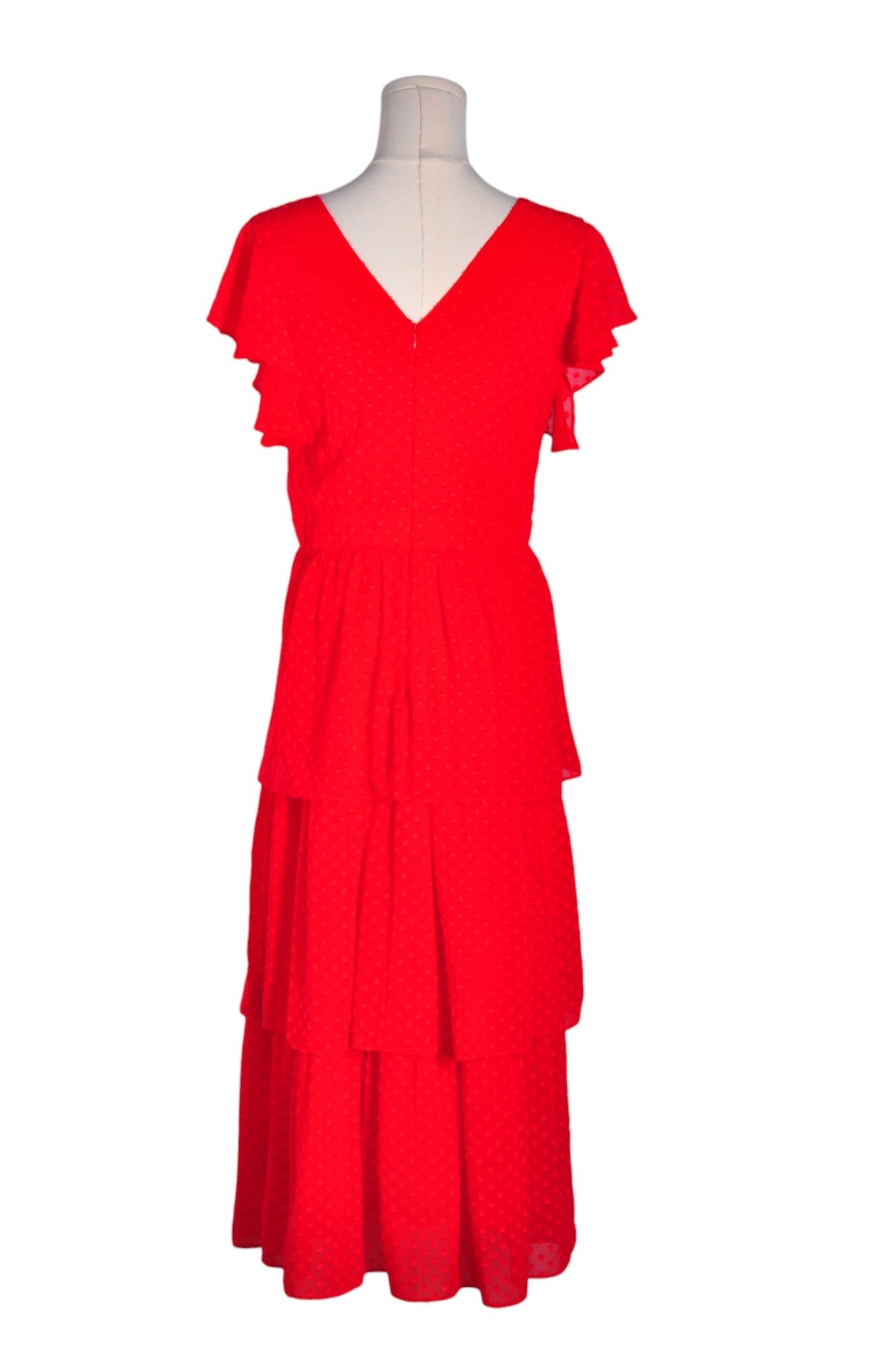 UNBRANDED Women Maxi Dresses Regular fit in Red - M - Velora