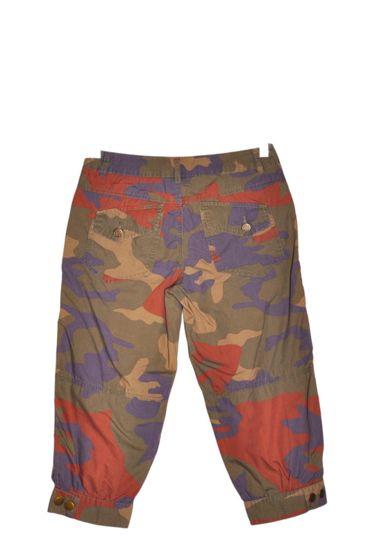 LONDON JEAN Women Cargo Pants Regular fit in Green - 0 - Velora