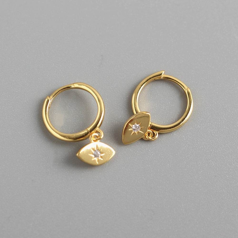 Light luxury eye earrings - Velora